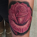 Tattoos - Pink Rose Tattoo - 96490